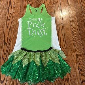 Powered by pixie dust Tinkerbell running outfit